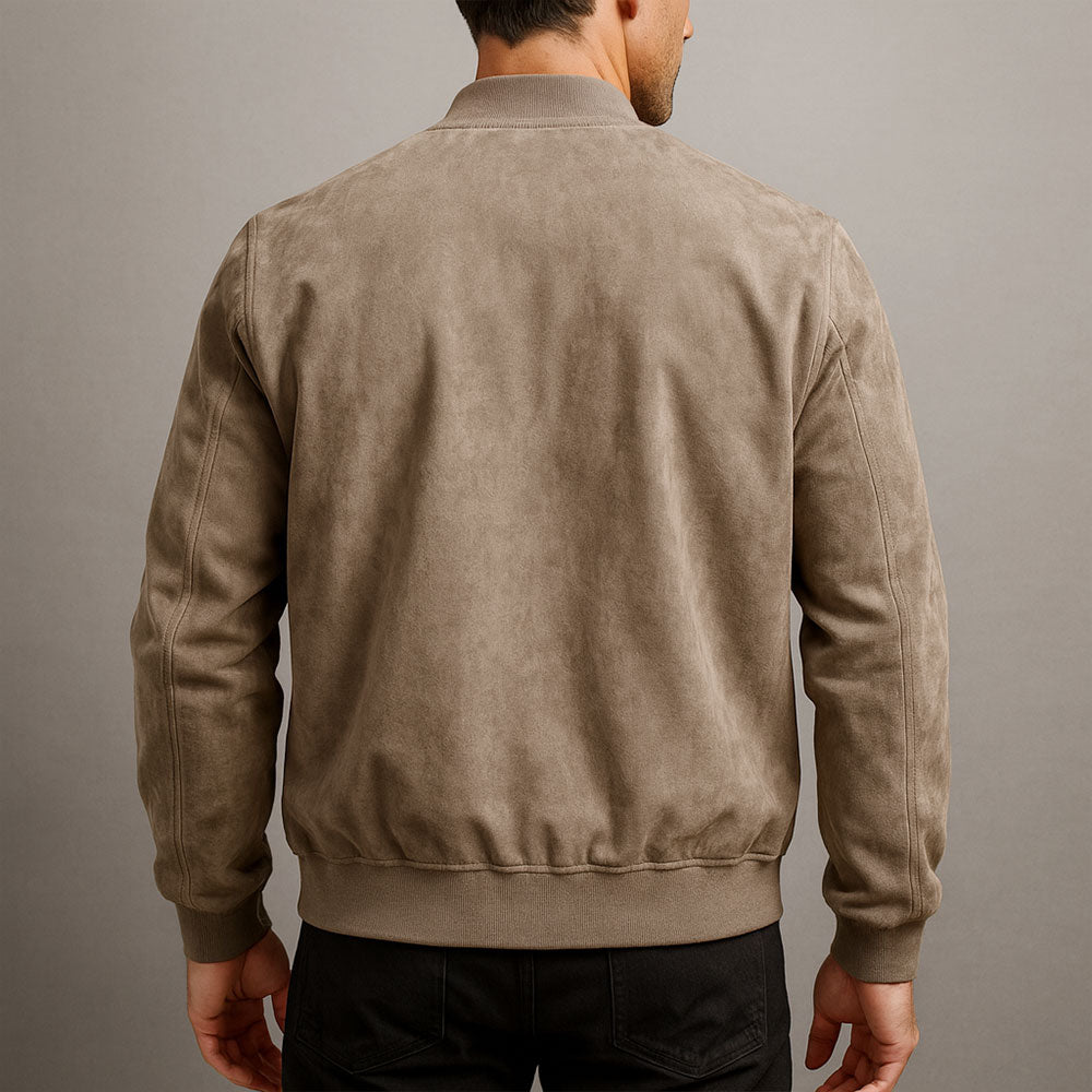 Van Elst Mode® | Comfortabele suèdejas voor heren