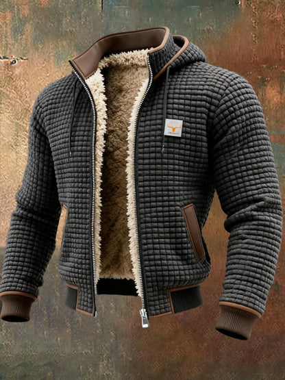 Van Elst Mode® | Gevoerde Fleece Jas voor Mannen