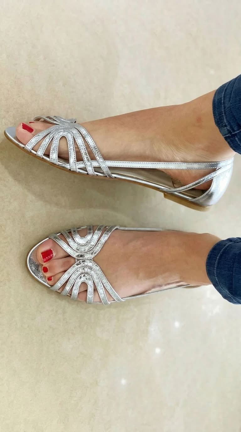 Van Elst Mode® | Gouden zomer sandalen