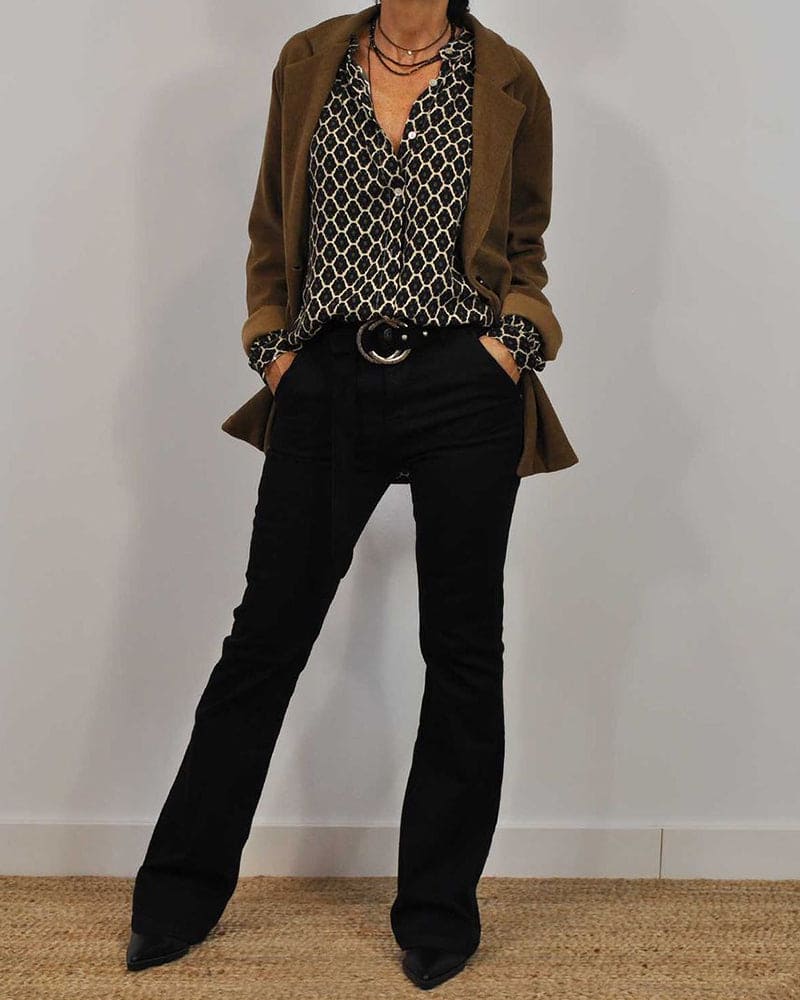 Van Elst Mode® | GEOMETRISCHE BLOUSE