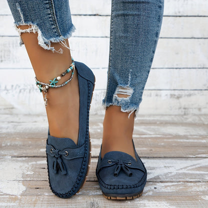 Van Elst Mode® | Klassieke Loafers met Kwastje Detail