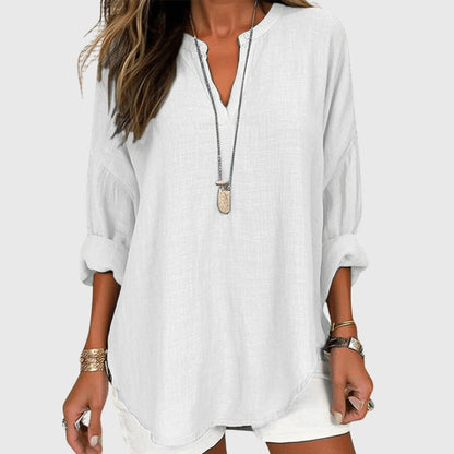 Van Elst Mode® | Lenara Elegante en Luchtige Strandblouse