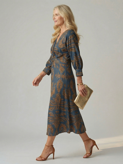 Van Elst Mode® | Elegante comfortabele jurk met lichte en zachte stof
