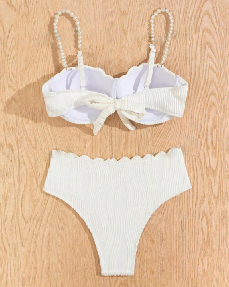 Parel Suspender Sexy Bikini