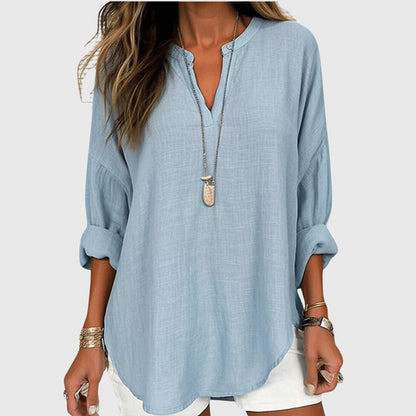 Van Elst Mode® | Lenara Elegante en Luchtige Strandblouse