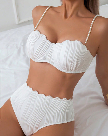 Parel Suspender Sexy Bikini