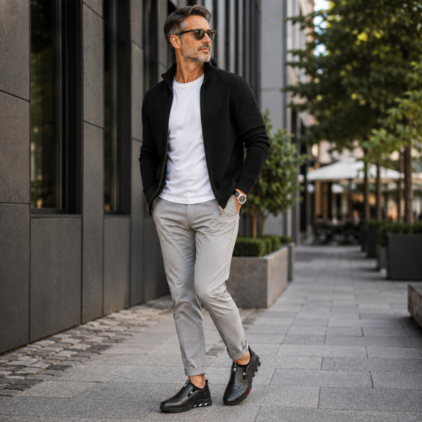Van Elst Mode® |  Elegante herenschoen met antislipzool