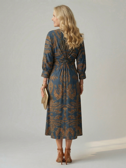 Van Elst Mode® | Elegante comfortabele jurk met lichte en zachte stof