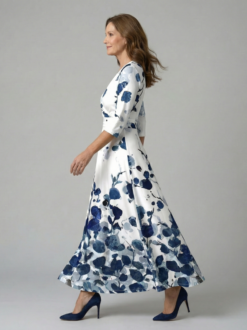Van Elst Mode® | Elegante comfortabele jurk met luchtige stof