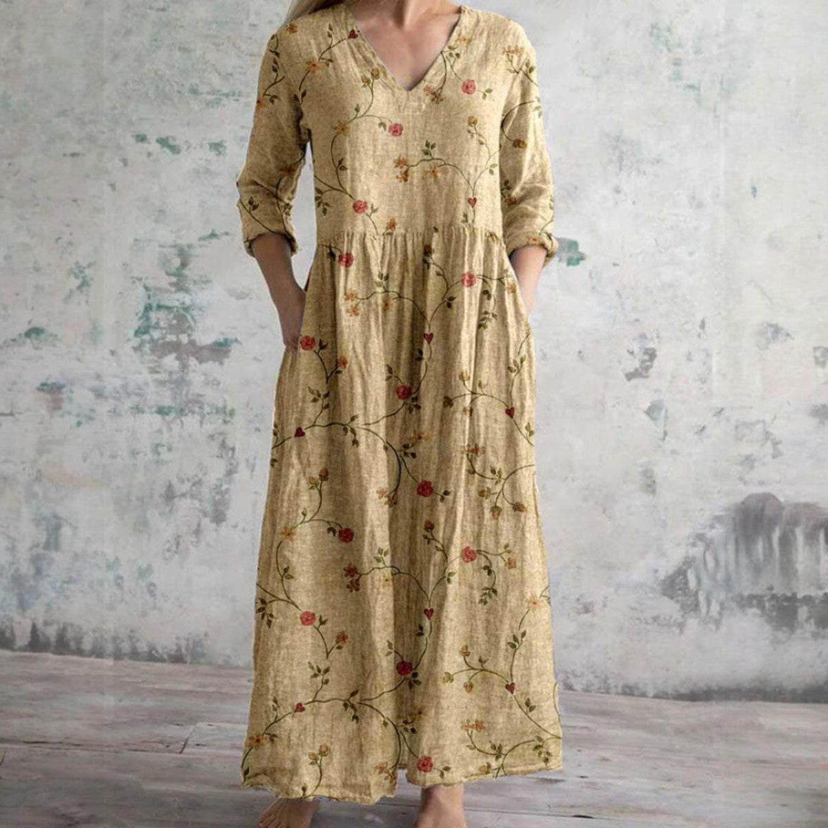 Van Elst Mode® | Elegante Bloemenjurk
