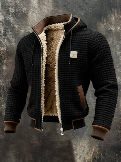 Van Elst Mode® | Gevoerde Fleece Jas voor Mannen