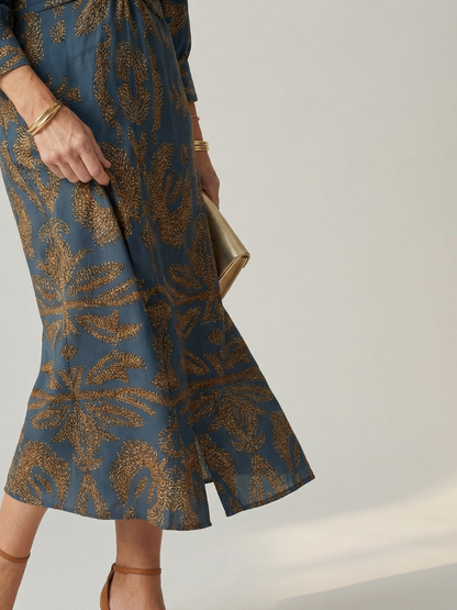 Van Elst Mode® | Elegante comfortabele jurk met lichte en zachte stof