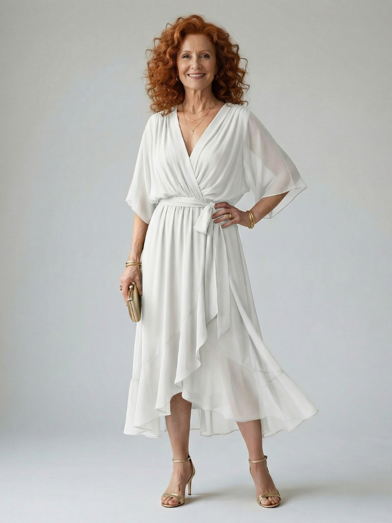 Van Elst Mode® | Elegante zachte comfortabele zomerjurk