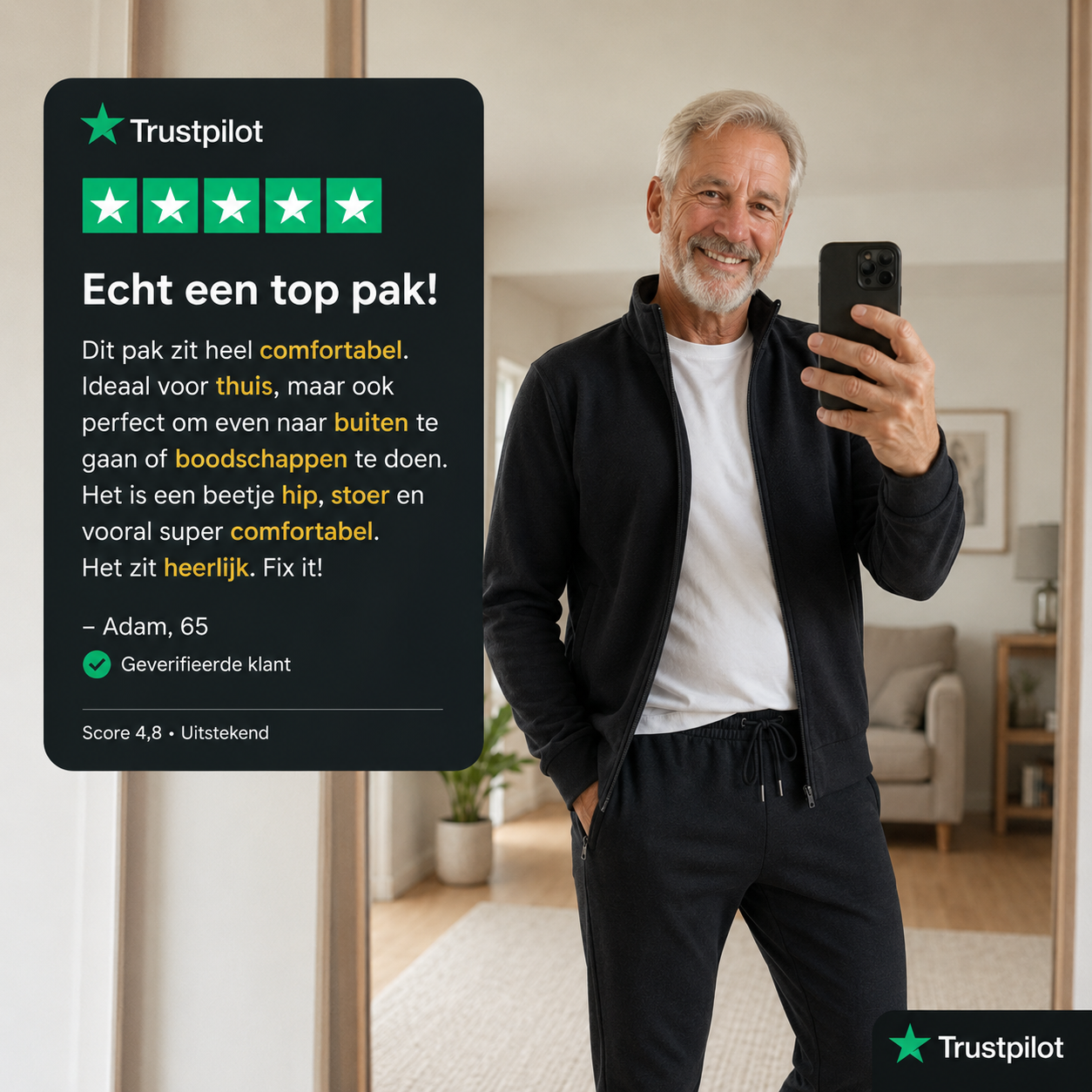 Van Elst Mode® | Stijlvol heren trainingspak