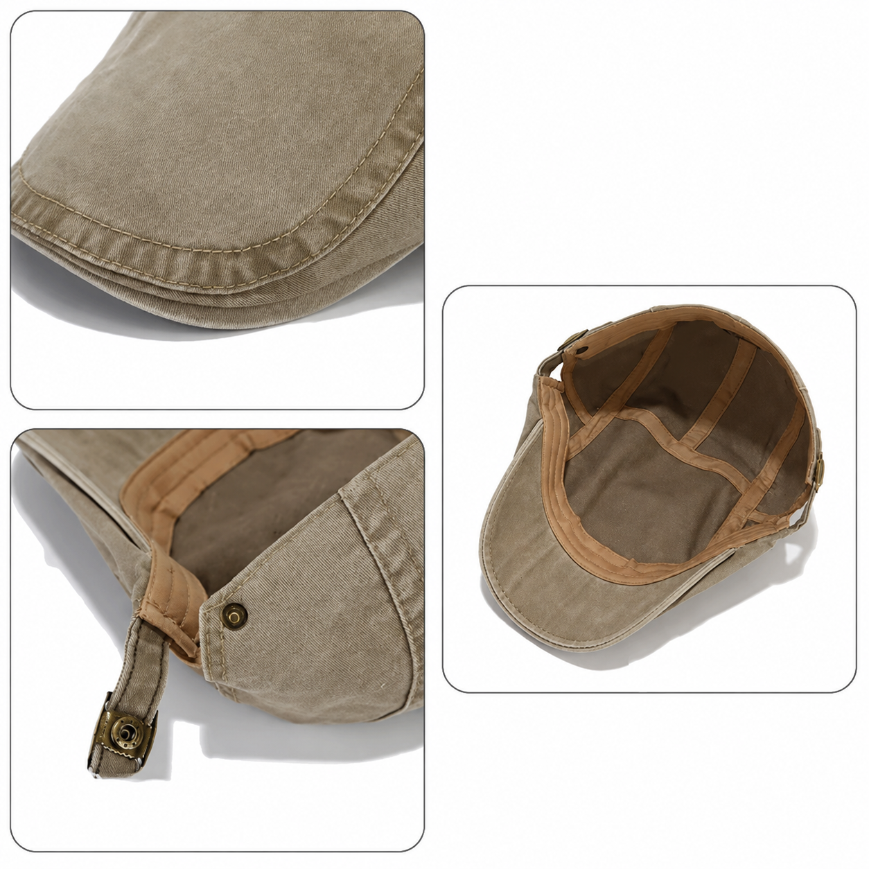 Van Elst Mode® | Stijlvolle Denim Flatcap (TIJDELIJK 1+1 GRATIS!)