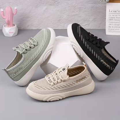 Van Elst Mode® | Luchtige dames moccassins met glanzende details