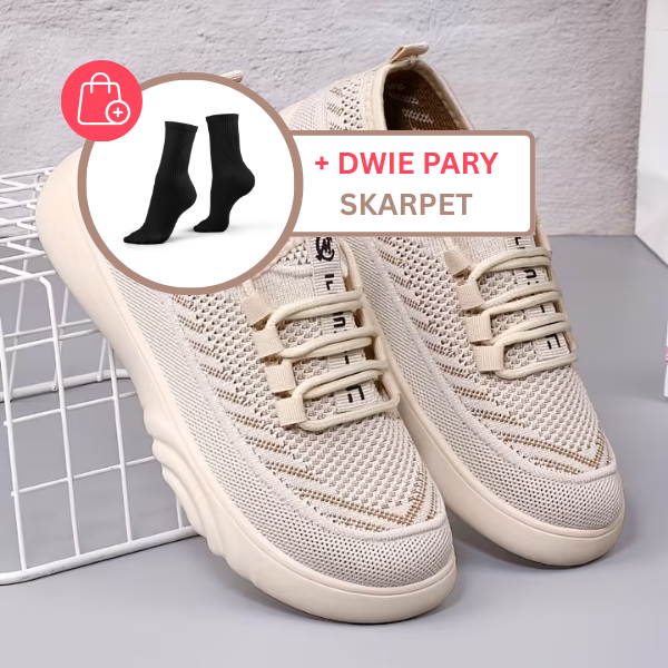 Van Elst Mode® | Luchtige dames moccassins met glanzende details