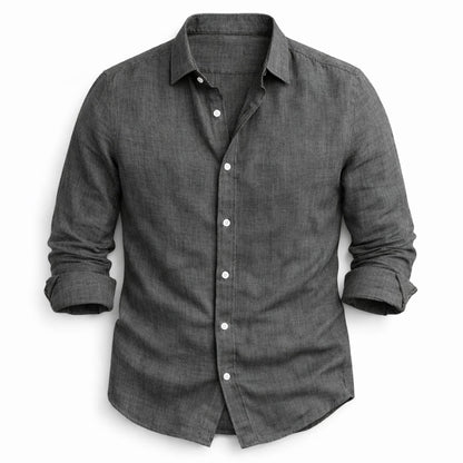 Van Elst Mode® | Comfortabele Linnen overhemd