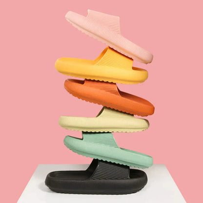Van Elst Mode® | FLOATIES™ Ultiem Comfort Slippers met Dikke Zool en Zachte Demping