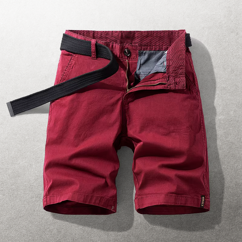 Van Elst Mode® | Katoenen Chino Shorts