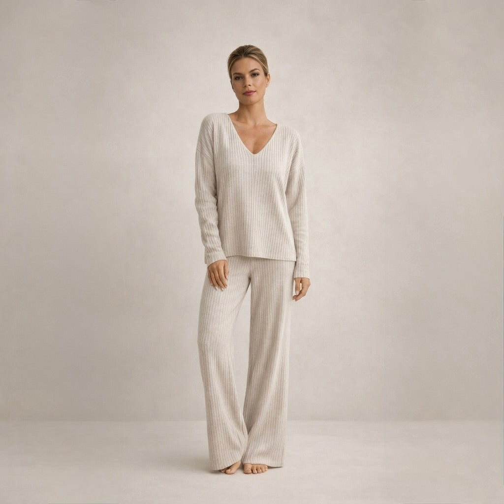 Victoria | Comfortabele Tricotset