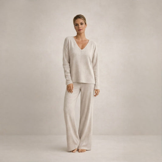 Victoria | Comfortabele Tricotset