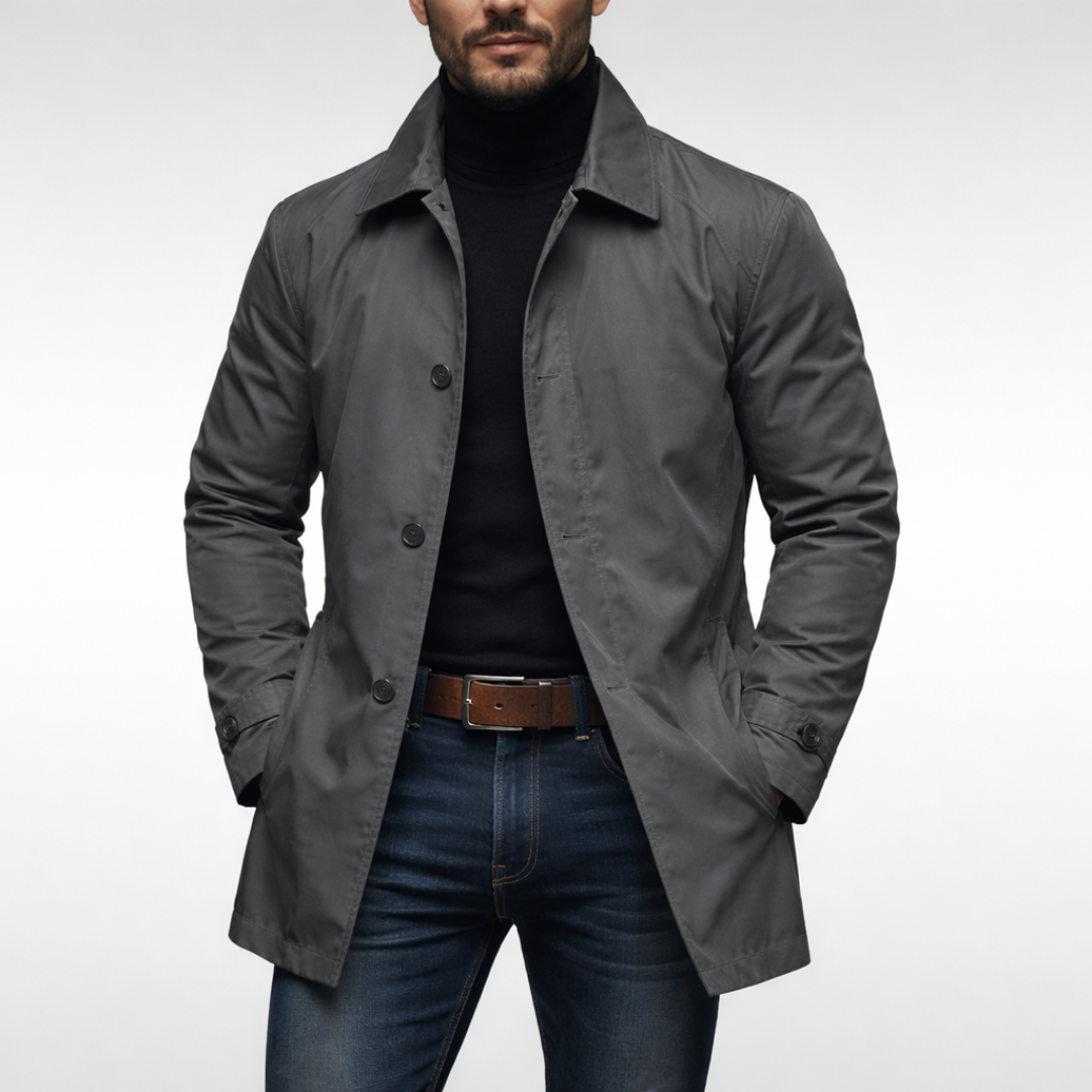 Van Elst Mode® | Comfortabele heren trenchcoat