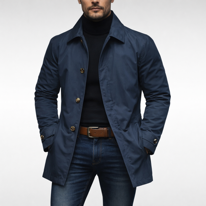 Van Elst Mode® | Comfortabele heren trenchcoat