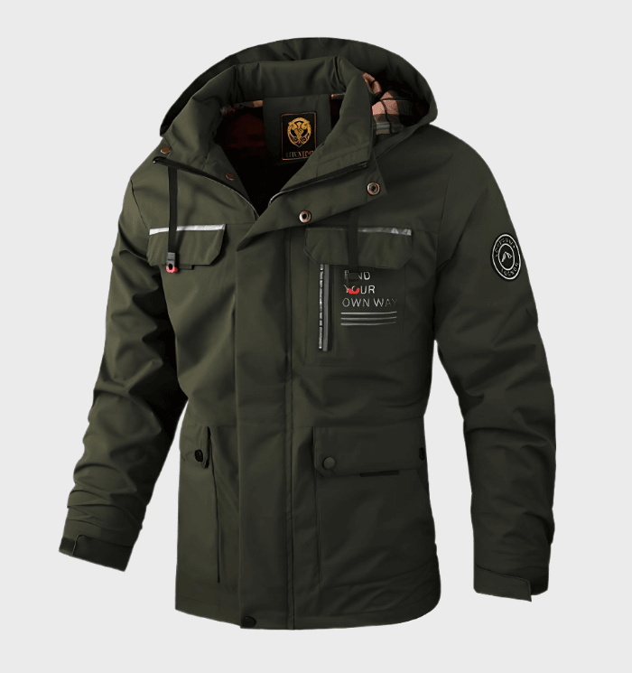 Van Elst Mode® |  Getailleerde Heren Winterjas