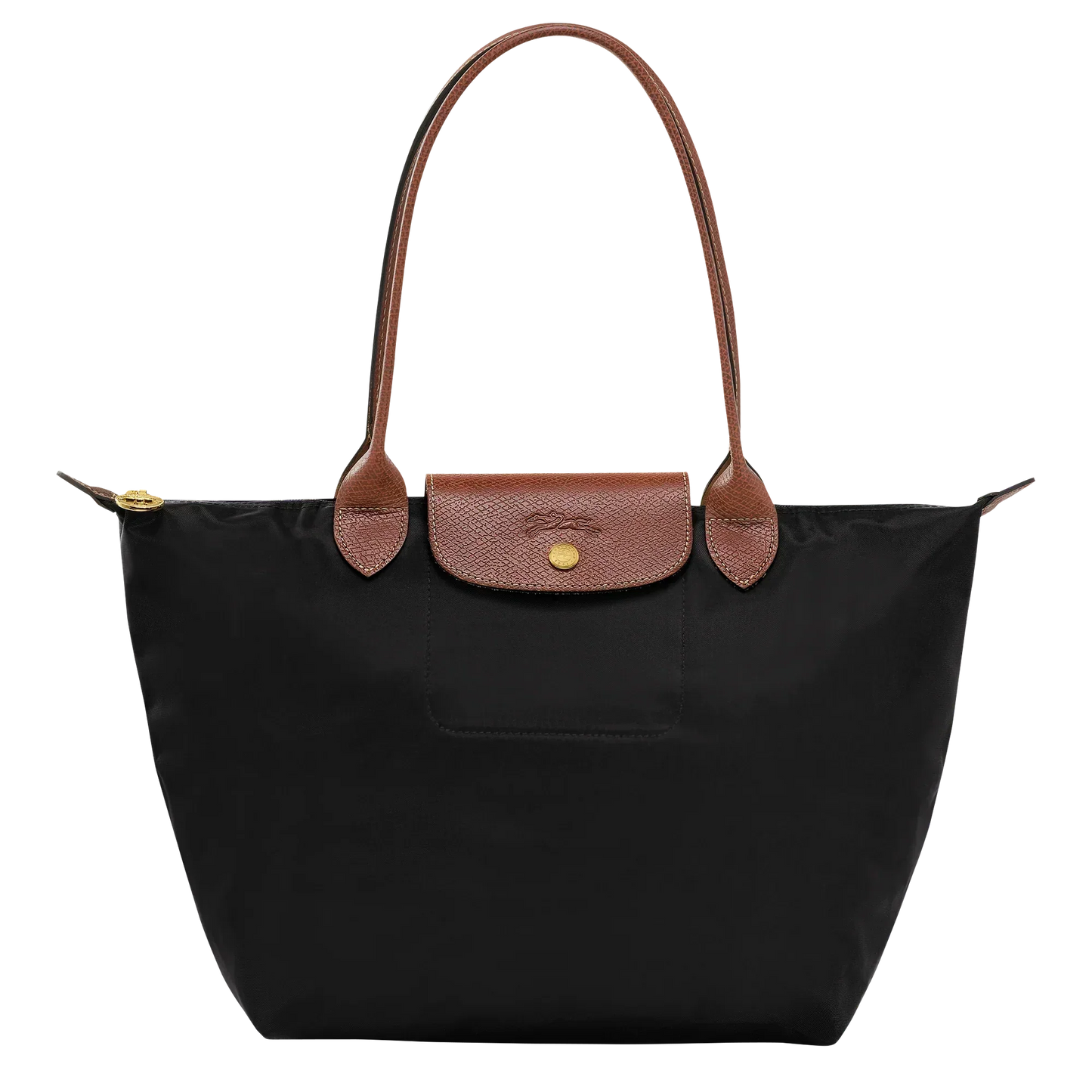 Van Elst Mode® | Middelgrote Le Pliage Tote Bag, Zwart