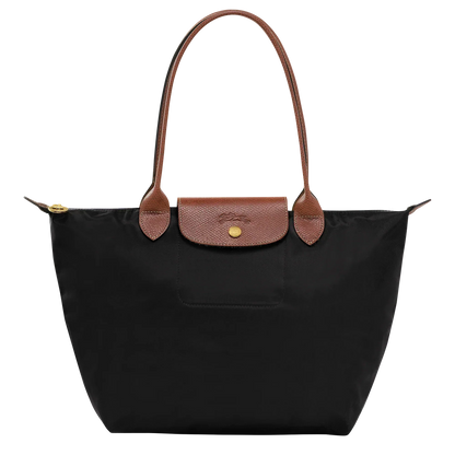 Van Elst Mode® | Middelgrote Le Pliage Tote Bag, Zwart