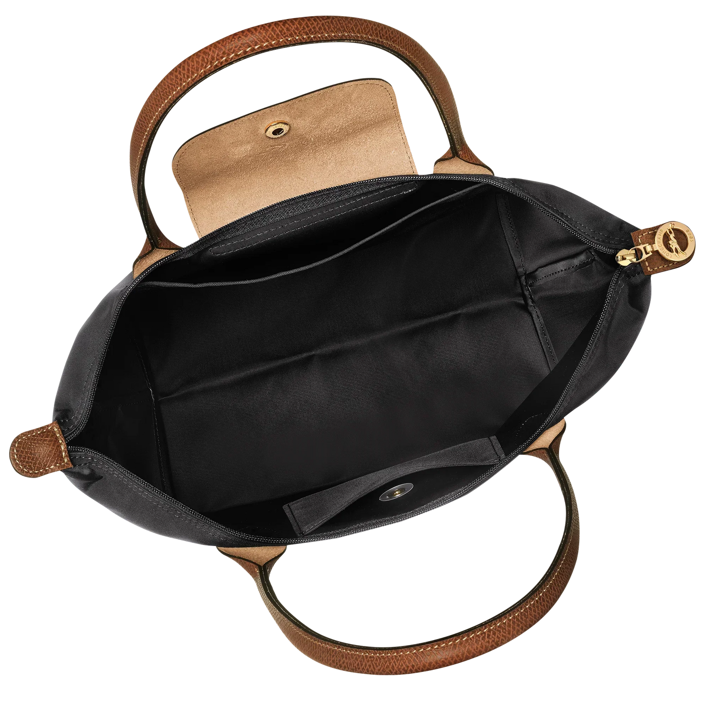 Van Elst Mode® | Middelgrote Le Pliage Tote Bag, Zwart