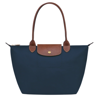 Van Elst Mode® | Middelgrote Le Pliage Tote Bag, Marineblauw