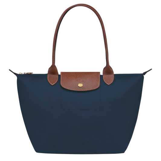Van Elst Mode® | Middelgrote Le Pliage Tote Bag, Marineblauw