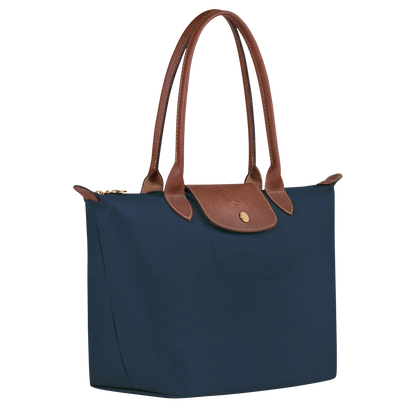 Van Elst Mode® | Middelgrote Le Pliage Tote Bag, Marineblauw