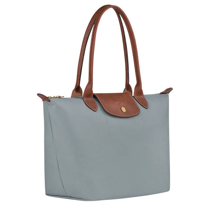 Van Elst Mode® | Middelgrote Le Pliage Tote Bag, Staal
