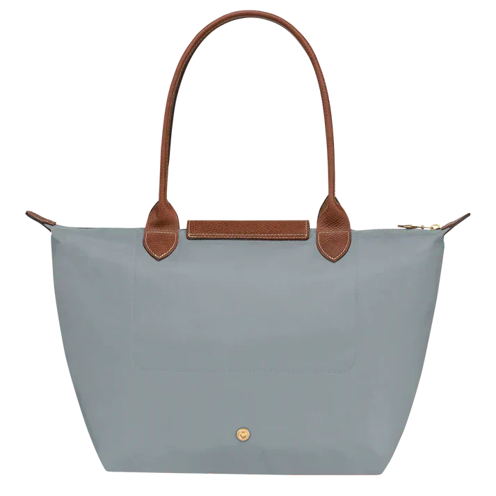 Van Elst Mode® | Middelgrote Le Pliage Tote Bag, Staal