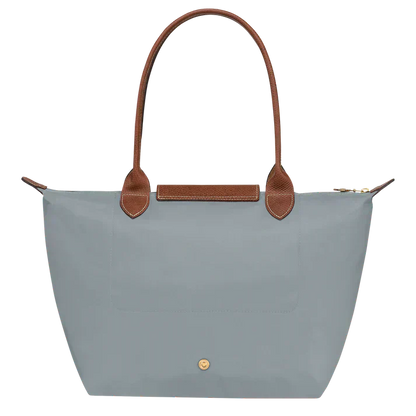 Van Elst Mode® | Middelgrote Le Pliage Tote Bag, Staal