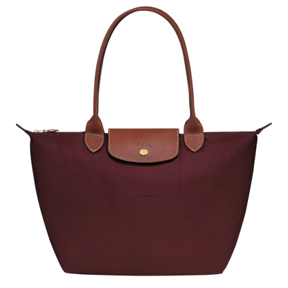 Van Elst Mode® | Middelgrote Le Pliage Tote Bag, Bordeau
