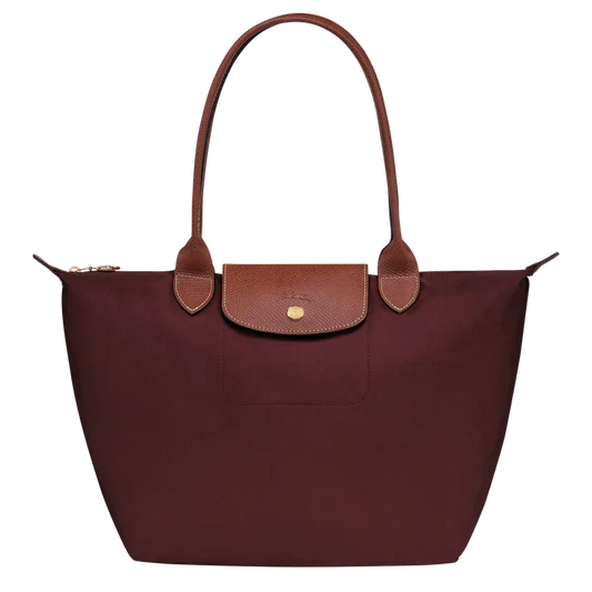 Van Elst Mode® | Middelgrote Le Pliage Tote Bag, Bordeau