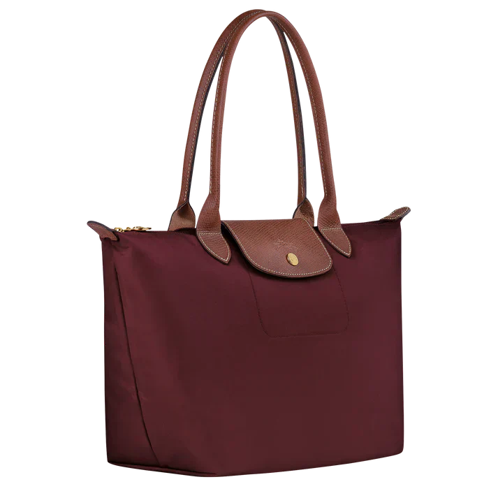 Van Elst Mode® | Middelgrote Le Pliage Tote Bag, Bordeau