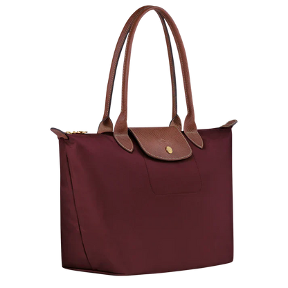Van Elst Mode® | Middelgrote Le Pliage Tote Bag, Bordeau