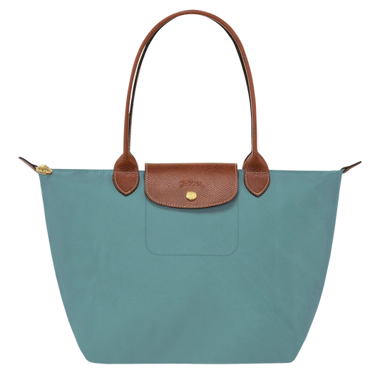 Van Elst Mode® | Middelgrote Le Pliage Tote Bag, Eucalyptus