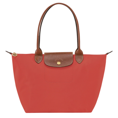 Van Elst Mode® | Middelgrote Le Pliage Tote Bag, Tomaat