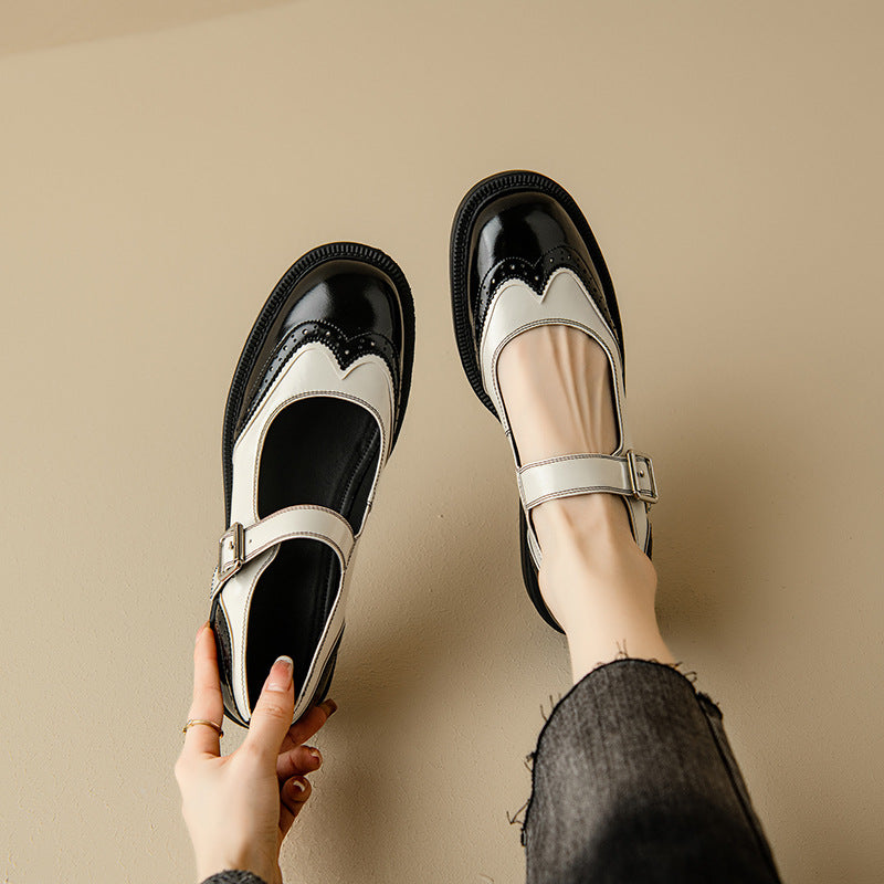 Van Elst Mode®| Tijdloze Mary Jane Schoenen