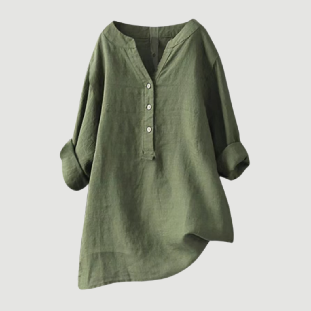 Van Elst Mode® | Luchtige en comfortabele blouse met knoopsluiting (TIJDELIJK 1+1 GRATIS!)