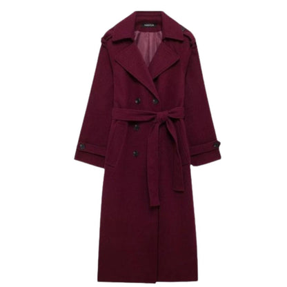 Van Elst Mode® | Classy Burgundy Jas