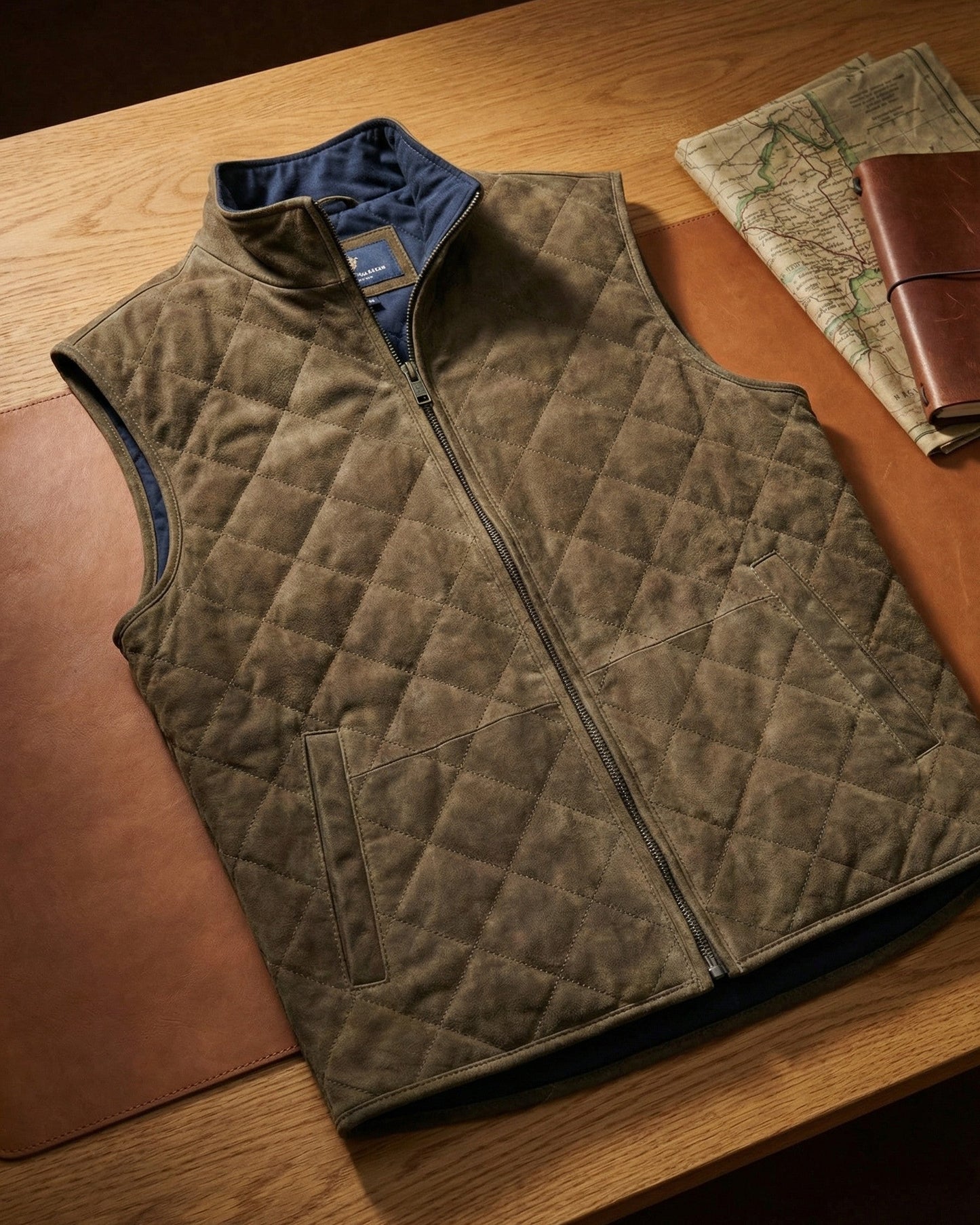 Van Elst Mode® | Comfort Suède Bodywarmer