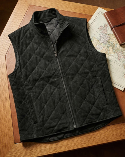Van Elst Mode® | Comfort Suède Bodywarmer
