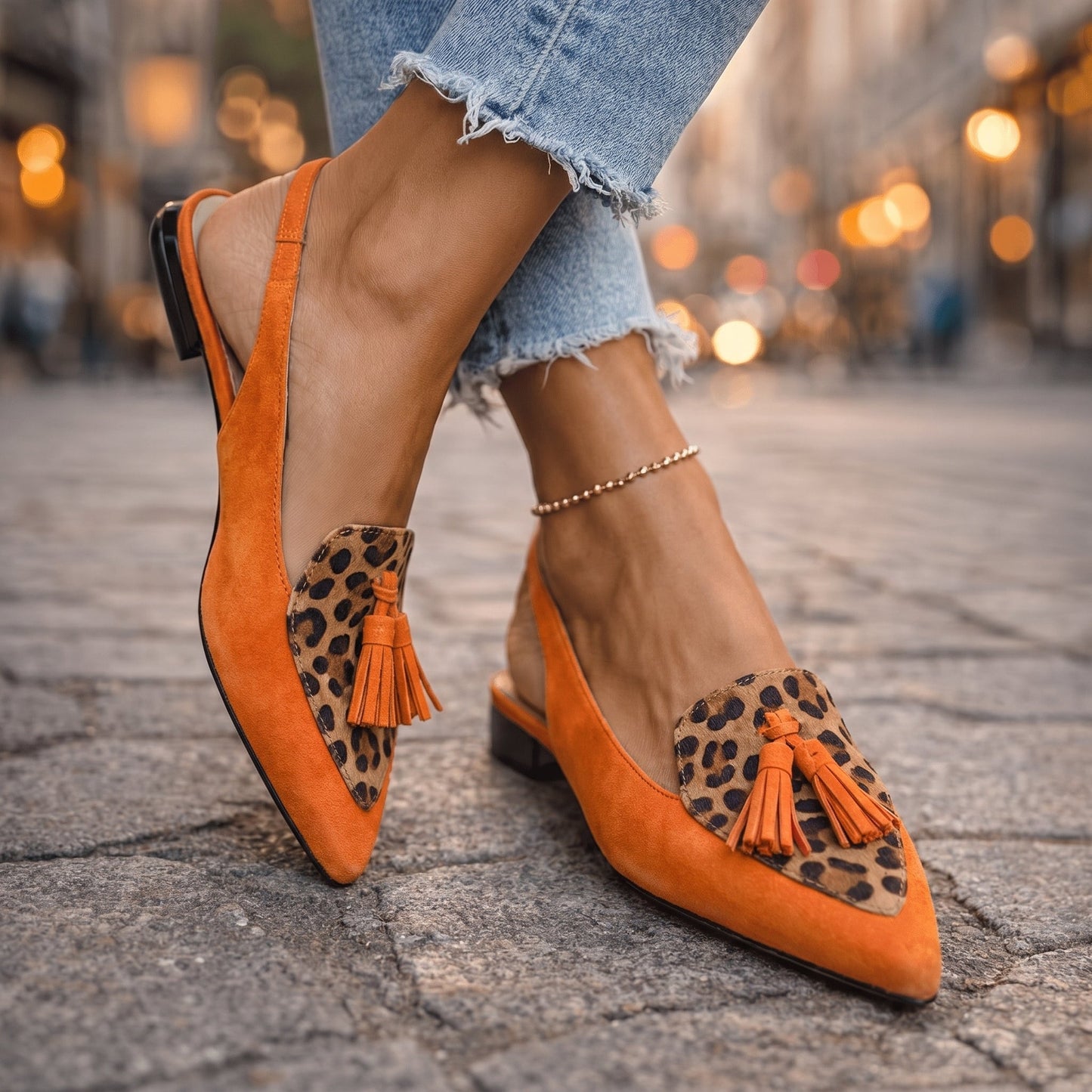 Van Elst Mode® | Elegante Sandalen met Franje
